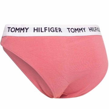 TOMMY HILFIGER MAJTKI DAMSKIE BIKINI RÓŻOWE M