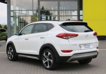 Hyundai Tucson III SUV 1.6 T-GDI 177KM 2018 Hyundai Tucson 1.6 T-GDi7DCT AWD Style Nawigacja SalonPL SerwisASO FVmarza, zdjęcie 8