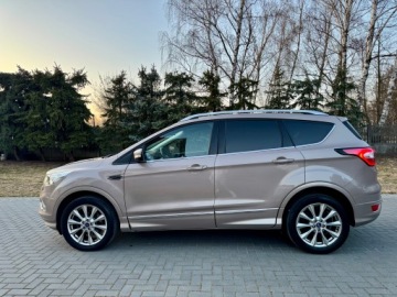 Ford Kuga II SUV Facelifting 1.5 EcoBoost 150KM 2017 Ford Kuga VIGNALE 150KM Led Xenon Android Auto Kamera Oryginalny Lakier, zdjęcie 8