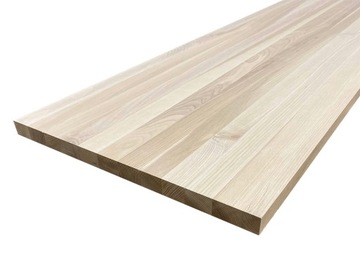 KLEJONKA JESIONOWA 3cm 150x50cm LITA SUROWA JESION parapet stopień blat