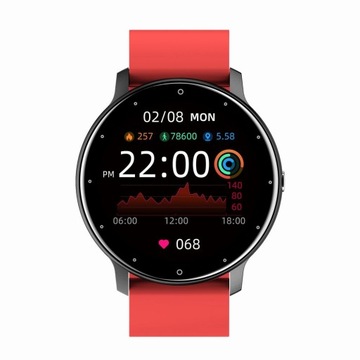 Zegarek SMARTWATCH SMS KROKI PULS POLSKIE MENU