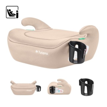 Автокрісло 15-36 кг Підставка Tulano i-Size 125-150 см Бежевий + Тримач