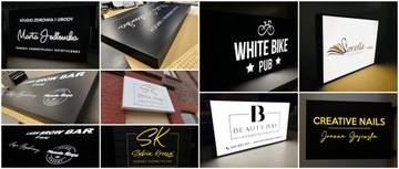 Светодиодные рекламные буквы! Логотип компании ILLUMINATED LIGHT BOX реклама