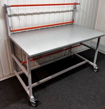 Mobilny stół do pakowania na kołach 140x80 HIT