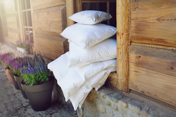 Подушка пуховая трехкамерная 70х80 PIÓREX белый