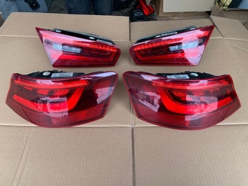 LAMPA TYŁ PRAWA LEWA AUDI A3 S3 8V 8V3 3D KOMPLET EUROPA ŁADNE