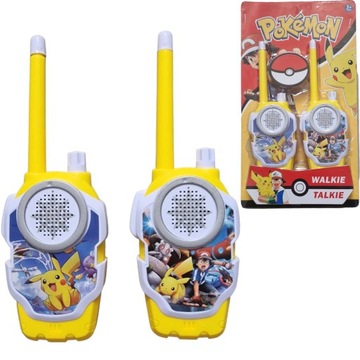 POKEMON WALKIE TALKIE 2 KRÓTKOFALÓWKI ŁOKI TOKI x2