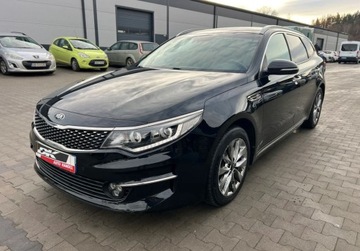 Kia Optima II Kombi 1.7 VGT CRDi 141KM 2017 Kia Optima 1.7 CRDI 141 KM Nawigacja LED Kamera Klimatyzacja 1.7 Diesel