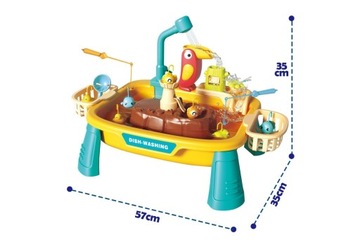 СТОЛ ДЛЯ ВОДЫ СТОЛ РЫБАЛКА УДОЧКА РЫБА ПЕСОЧНИЦА КУХОННАЯ МАКОВИНА ВОЛНЫ