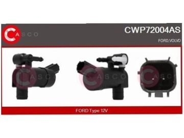 CASCO CWP72004AS ČERPADLO OSTŘIKOVAČE OSTŘIKOVAČ OKNO ČELNÍ
