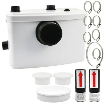 НАСОС С ШЛИФТКОЙ ДЛЯ ТУАЛЕТА, УНИТАЗА, ГРИЛЯ, НОЖЕЙ