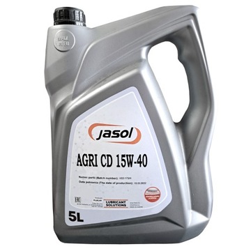 OLEJ SUPEROL JASOL AGRI CD 15W40 - - 5 Litrów