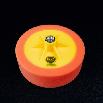 K2 DURAFLEX PAD GĄBKA POLERSKA 150 MM LEKKO / ŚREDNIO ŚCIERNA NA WIERTARKĘ