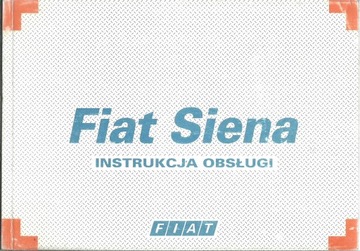 FIAT SIENA INSTRUKCJA OBSŁUGI