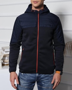 Мужские повседневные толстовки на молнии с длинными рукавами