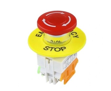 WYŁĄCZNIK BEZPIECZEŃSTWA AWARYJNY STOP 10A 660 V NO+NC LAY37-11ZS