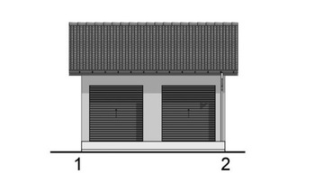 ДВОЙНОЙ ГАРАЖ G251 ДИЗАЙН
