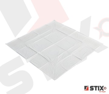 БЕЛЫЙ БОЛЬШОЙ Мешки для шин, колес 100 х 100 см LDPE 30µm 160L Stix - 500шт.