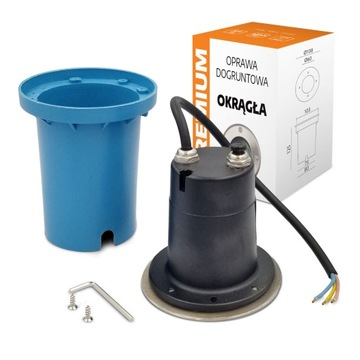 Lampa Ogrodowa Najazdowa Dogruntowa Wodoszczelna