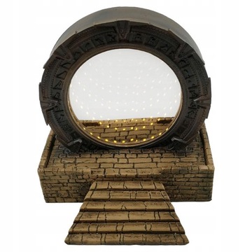 Ozdoba modelująca Star Gate ze światłem
