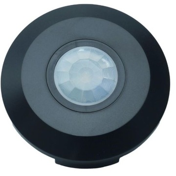 Потолочный плоский PIR датчик движения и сумерек IP20