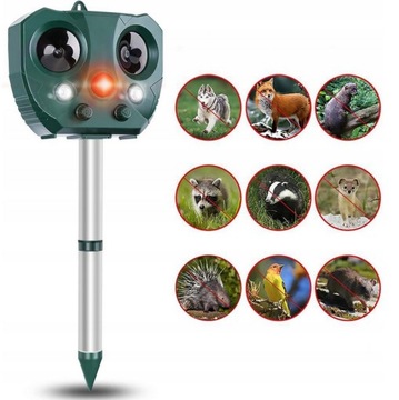 ОТПУСКАТЕЛЬ ДЛЯ ЖИВОТНЫХ, КОШЕК, СОБАК, ПТИЦ, КАБАНОВ 7в1 СОЛНЕЧНАЯ + КАБЕЛЬ ЗАРЯДКИ