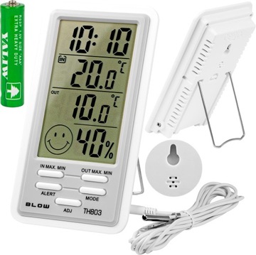 ТЕРМОМЕТР-ГИГРОМЕТР КОМНАТНАЯ МЕТЕОСТАНЦИЯ + КОМПЛЕКТ МИНИ-МЕТЕОСТАНЦИИ