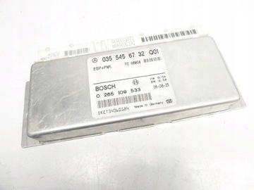 MERCEDES W211 2,2 CDI MODUŁ STEROWNIK ESP 0355456732 0265109533