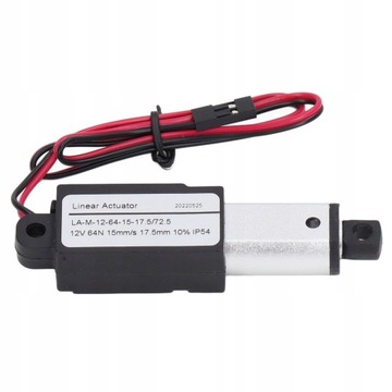 Elektryczny mikro siłownik liniowy Aluminium ABS