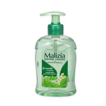 MALIZIA mydło w płynie 300 ml ZIELONA HERBATA MIĘTA IT