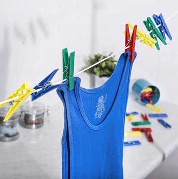 ПРОЧНЫЕ ПЛАСТИКОВЫЕ ДЫРКИ ДЛЯ БЕЛЬЯ, 20 ШТ.