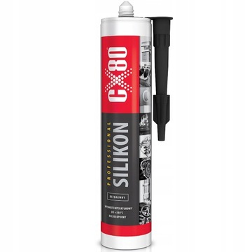 SILIKON WYSOKOTEMPERATUROWY BEZBARWNY 310ml CX80