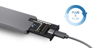 KIESZEŃ NATEC RHINO M.2 NVME M-KEY USB-C 3.1 GEN 2