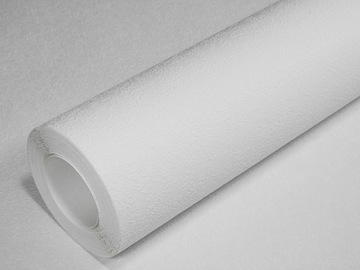 Tapeta Biała Baranek do Malowania Długość 12,5 mb. Winyl na Flizelinie