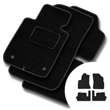 Velurové koberce Streak pro Citroen C4 Picasso I 2006-2012