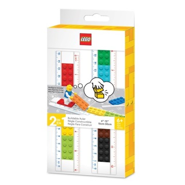 LEGO 52558 LINIJKA DO ZBUDOWANIA15-30 CM Z FIGURKĄ