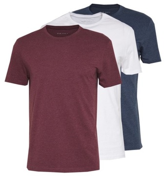 3x Koszulka PIER ONE T-shirt DUŻY ROZM XXXXXXL 6XL