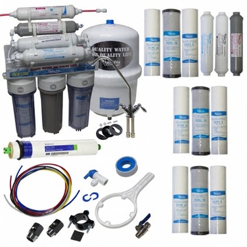 Фильтр для воды осмоса RO8 AV Ионизатор Structurer 8-ступенчатая система RO