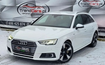 Audi A4 B9 Avant 2.0 TDI 190KM 2016 Audi A4 Avant 190 KM S Line Matrix Virtual bezwypadkowy serwisowany oplaco, zdjęcie 2