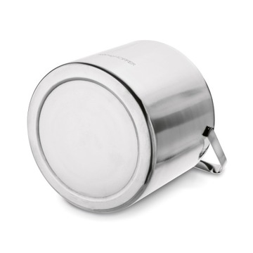 Большое ВЕДРО ДЛЯ ЛЬДА с щипцами СТАЛЬНОЙ БАНОК ДЛЯ ЛЬДА 3л С КРЫШКОЙ