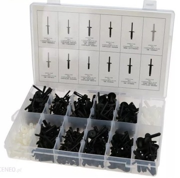 SPINKI KLIPSY KOŁKI TAPICERSKIE FORD 235 SZT.