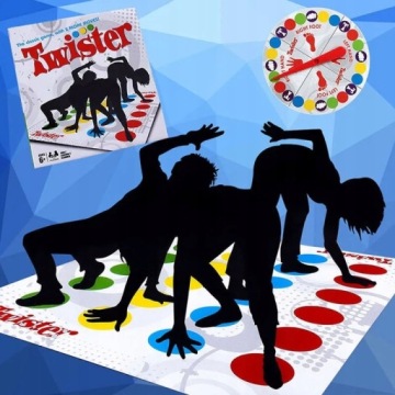 ТВИСТЕР НАСТОЛЬНАЯ ИГРА СЕМЕЙНАЯ АРКАДА СОЦИАЛЬНАЯ БОЛЬШАЯ ВЕЧЕРИНКА КОВРИК