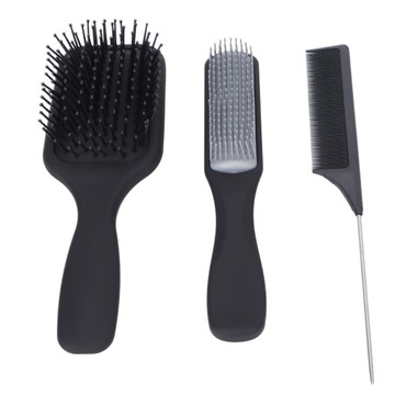 Набор расчесок для ухода за волосами, 3 шт.