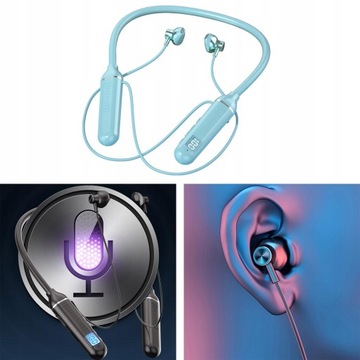 Wodoodporne słuchawki na szyję Semi in Ear 5.2