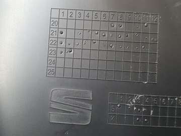 РЕШЕТКА ВОЗДУХОЗАБОРНИКА ЛЕВАЯ SEAT ARONA LIFT 21-24 6F9807161