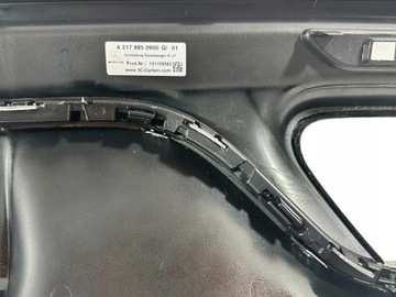 MERCEDES W217 S COUPÉ AMG 63 СПОЙЛЕР ДИФФУЗОР БАМПЕР КАРБОН A2178850900