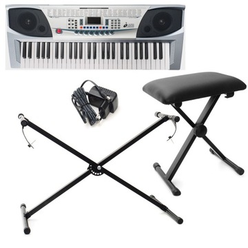 Клавиатура для обучения 54 клавиши Mtunes MT-07 Silver