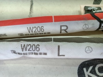 MB C-KL W206 СЕДАН ПОДУШКА БЕЗОПАСНОСТИ ШТОРКА НА КРЫШЕ ПРАВАЯ ОРИГИНАЛЬНОЕ СНЯТИЕ