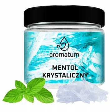 AROMATUM MENTOL KRYSTALICZNY DO SAUNY 100g KRYSZTAŁKI SAUNA INHALACJA