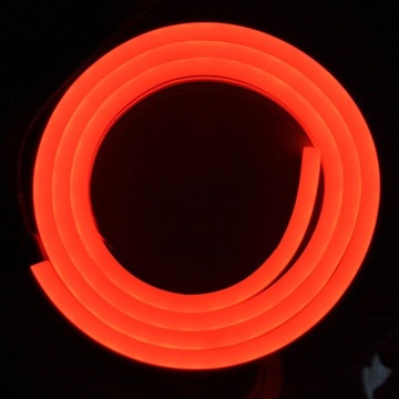 NEON LED 12V SILICONE 6X12 CZERWONY IP67 1M